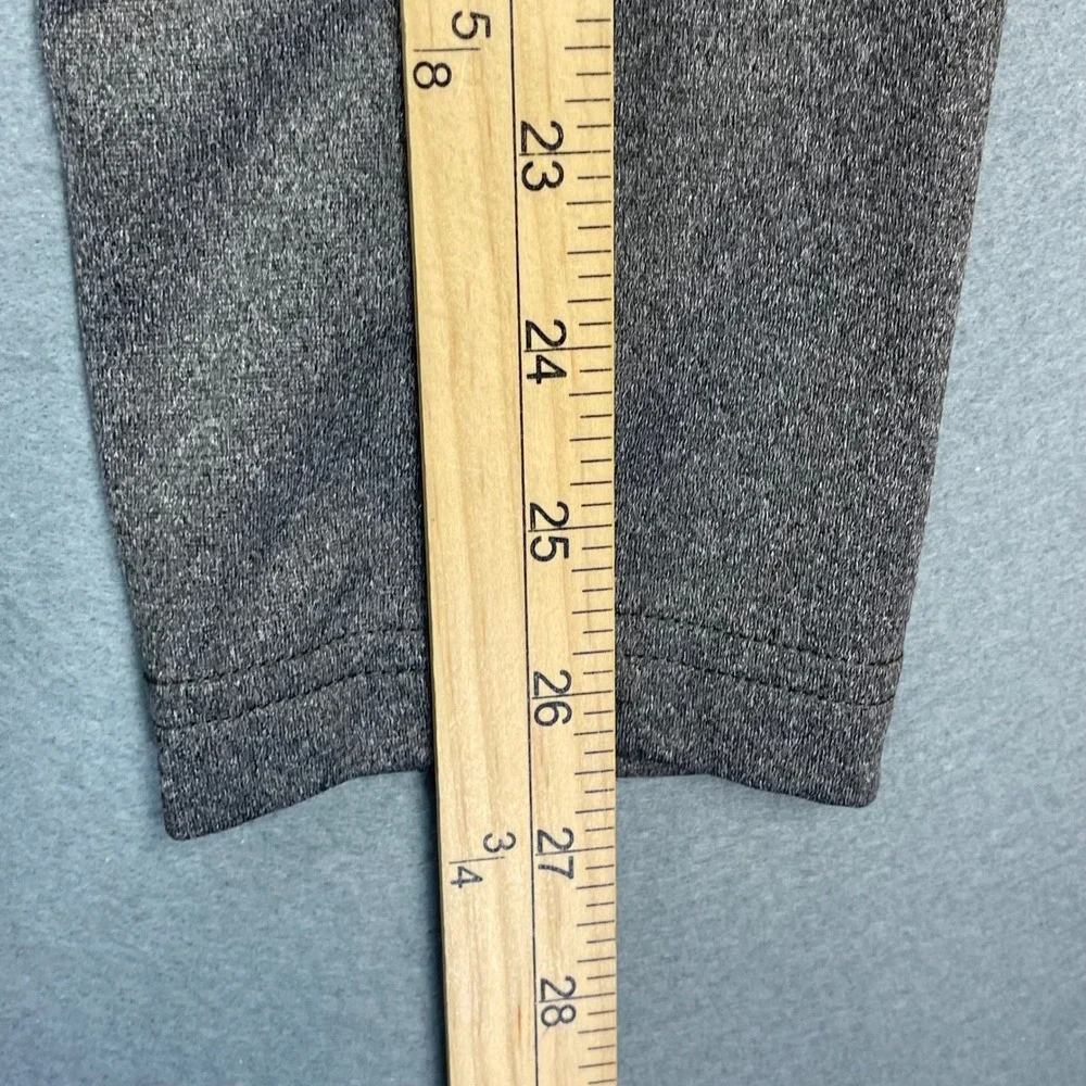 The North Face Grey Black Colorblock 1/4 Zip Fleece Pullover Mens Large L